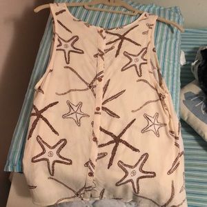 Roxy starfish top